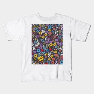 Floral Pattern Kids T-Shirt